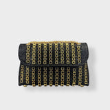 Stellina | Elegantna torba s lancem i šarenim dijamantima za nošenje preko ramena