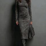 Lorena | Midi haljina koja grije i laska